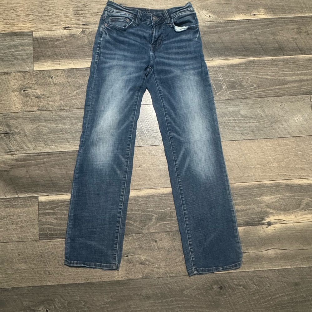 American Eagle Outfitters Women's Straight Blue Jeans